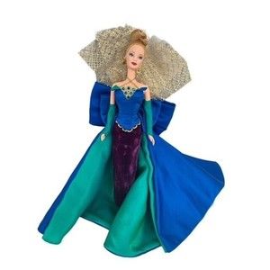 Vintage 1998 The Peacock Barbie Doll  #19365  1st in Birds of Beauty Collection